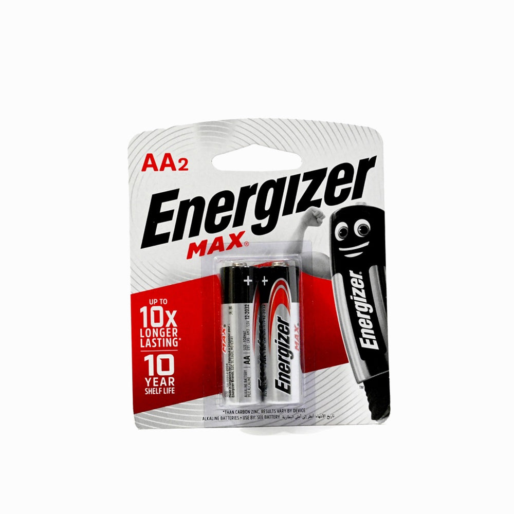 Energizer Alkaline batteries - AA [Pack Of 2]