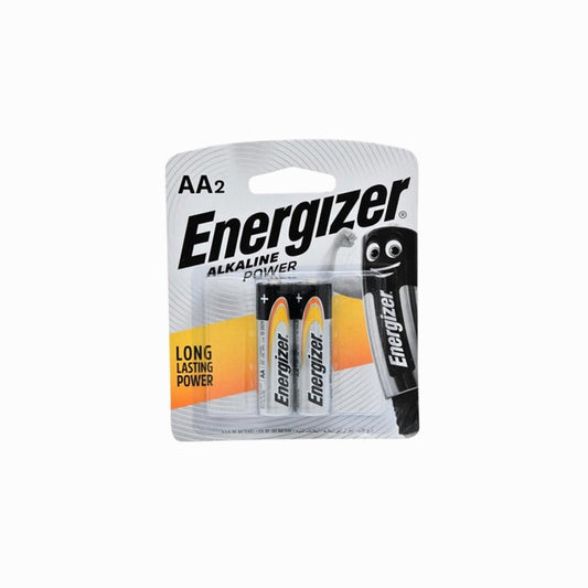 Energizer Battery Alkaline Power AA2 *2 Pcs
