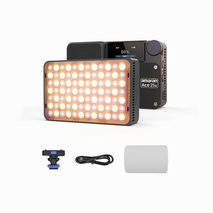 amaran Ace 25x Bi-Color LED Light Panel (Charcoal)