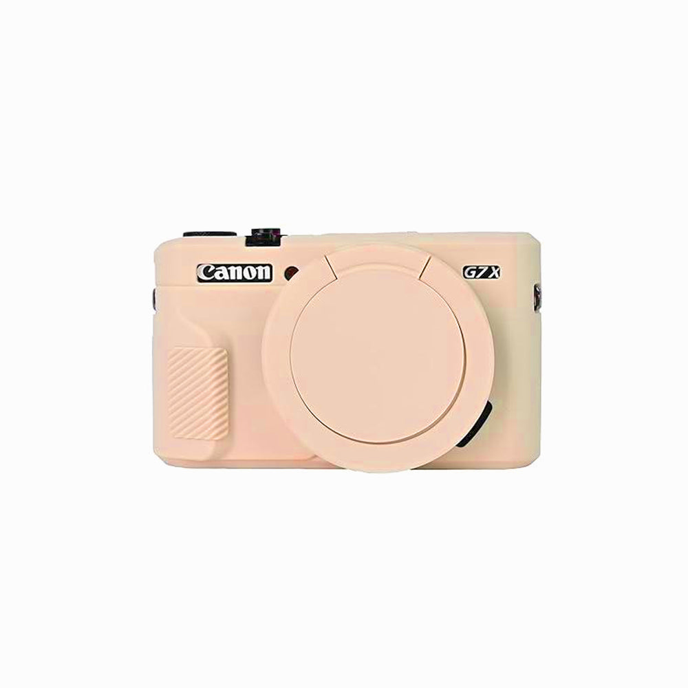 Canon PowerShot G7 X Mark III Soft Silicone Protective Case with Lens Cover