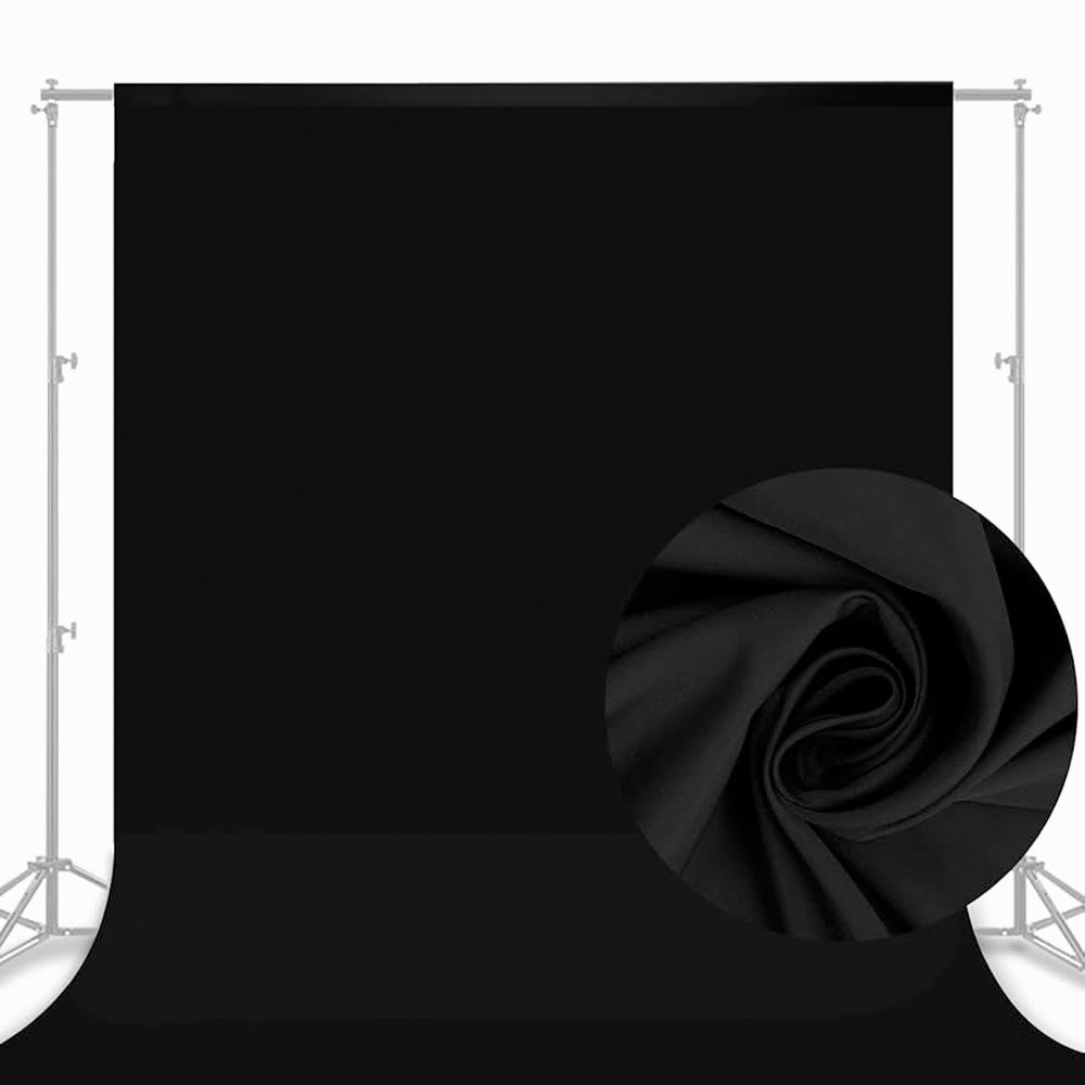 Backdrop Black Curtain Size 3.4