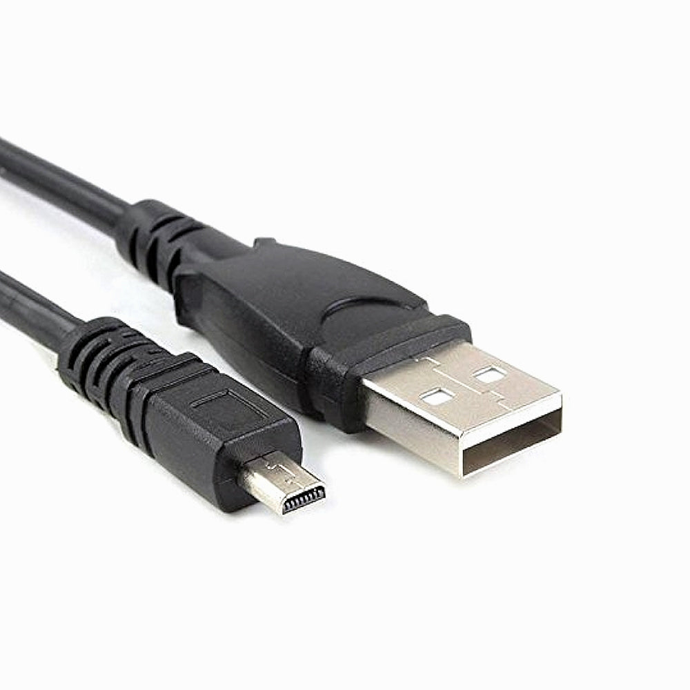 UC-E6 Mini 8 Pin USB Data Cable for Fuji Nikon Olympus Panasonic Digital Camera