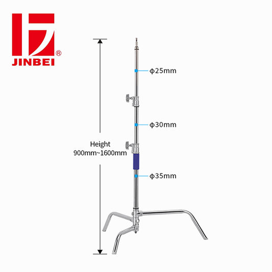 Jinbei CK-90 Portable Small Studio C Stand 1.6m