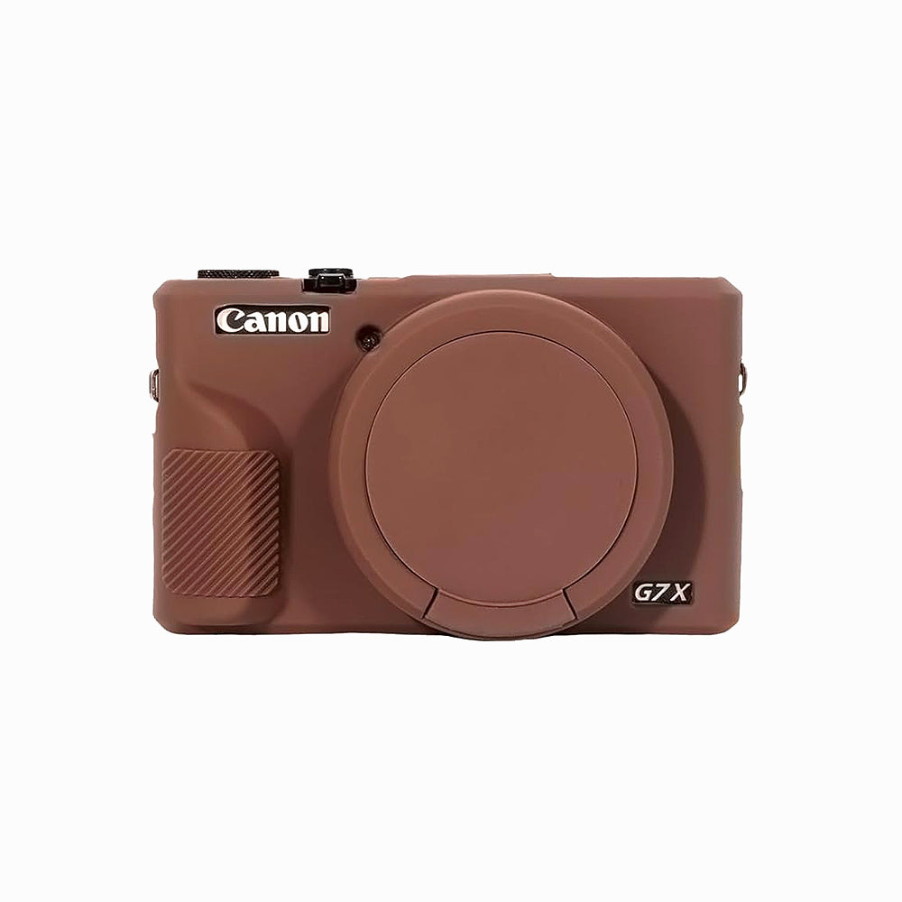 Canon PowerShot G7 X Mark III Soft Silicone Protective Case with Lens Cover