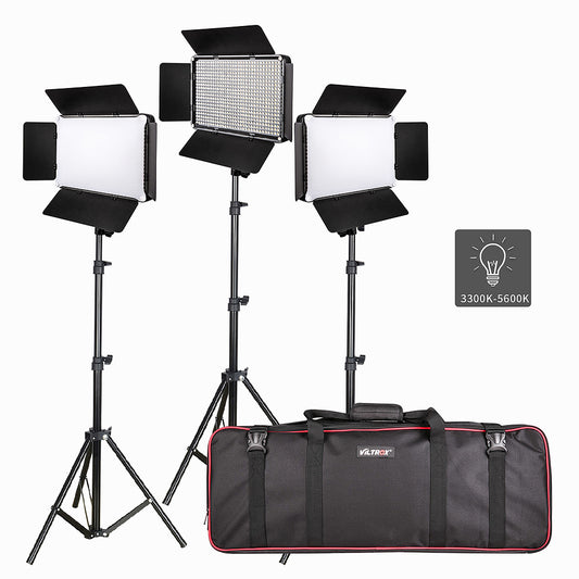 Viltrox VL D640T LED Light Triple Kit