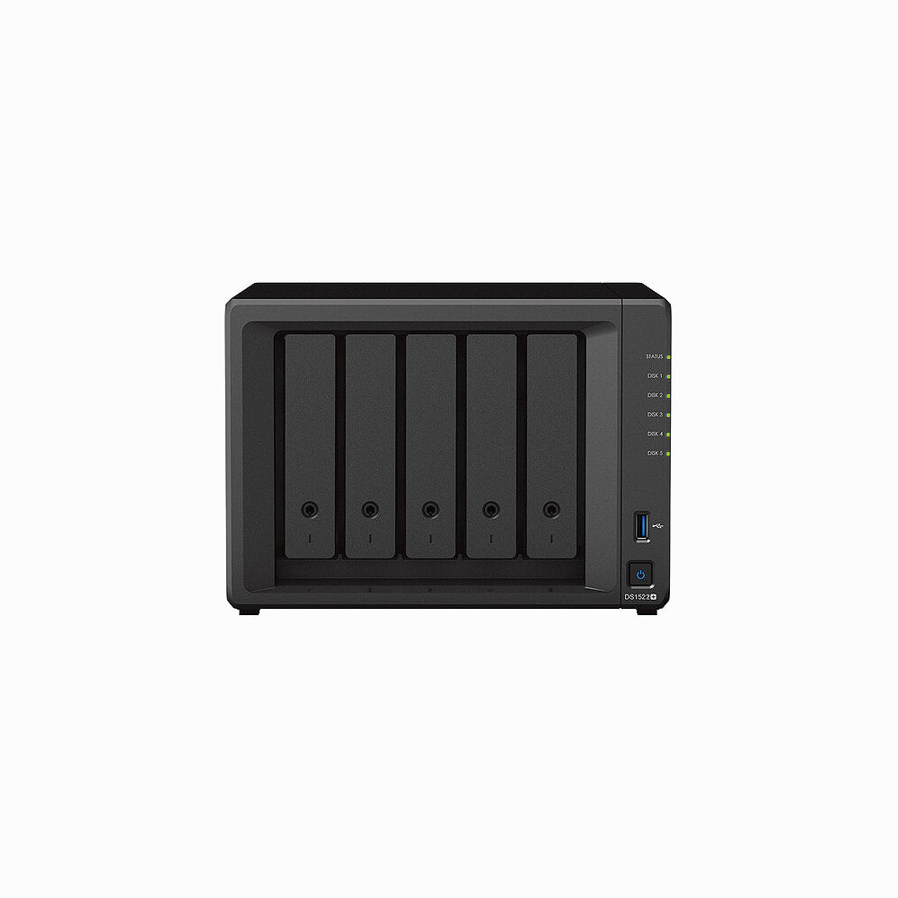 Synology DiskStation DS1522+ 5-Bay NAS Enclosure