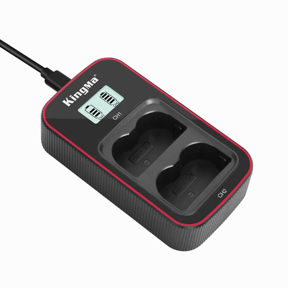 KingMa EN-EL3E DUAL LCD CHARGER (BM058-ENEL3E)