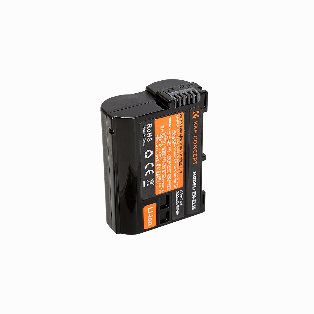 K&F Concept EN-EL15 Camera Battery for Nikon Cameras | KF28.0012V3
