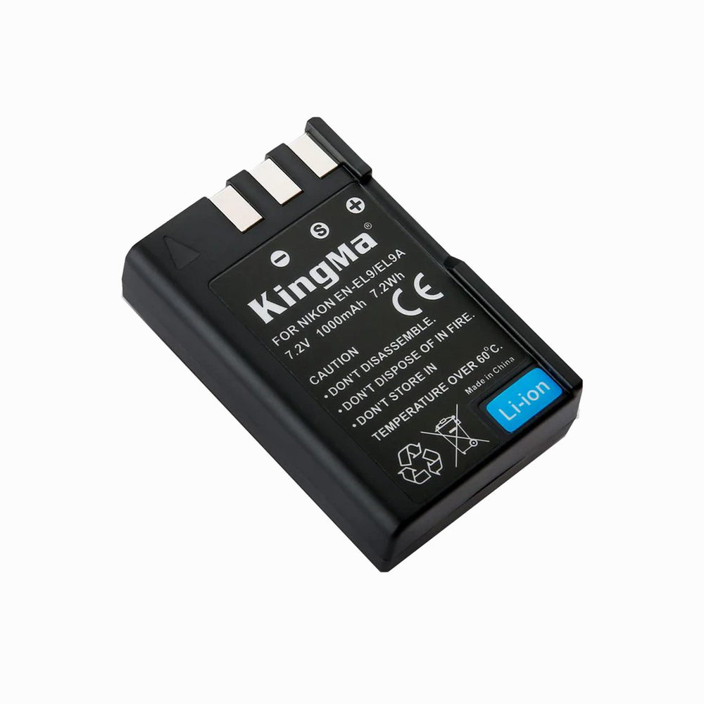 Kingma Nikon EN-EL9 Battery 1000mAh