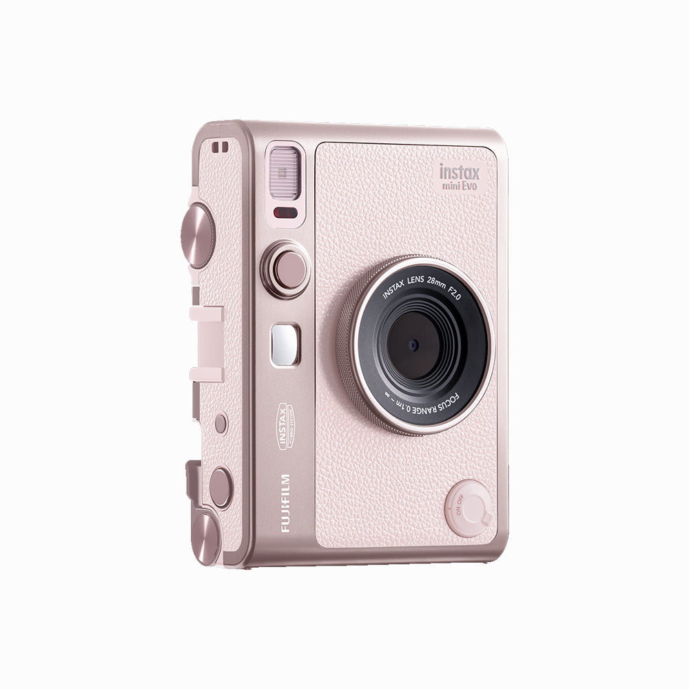 FUJIFILM instax mini EVO Hybrid Instant Camera (Gentle Rose)