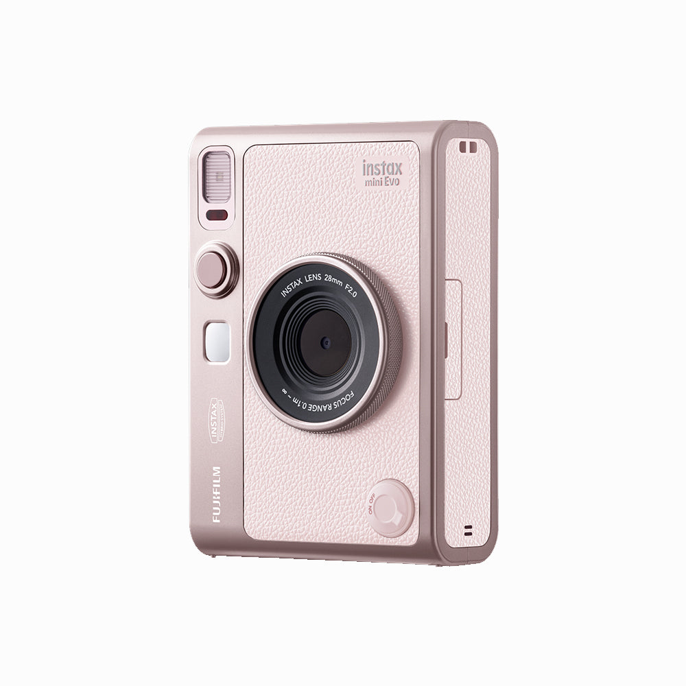 FUJIFILM instax mini EVO Hybrid Instant Camera (Gentle Rose)