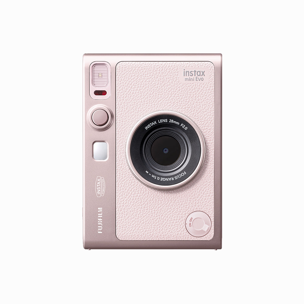 FUJIFILM instax mini EVO Hybrid Instant Camera (Gentle Rose)