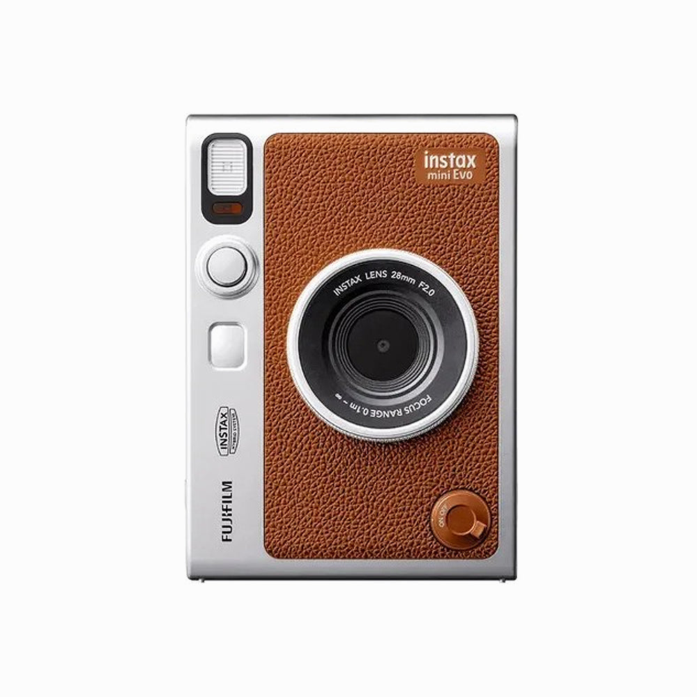 FujiFilm Instax Mini EVO Instant Digital Camera Type C (BROWN)