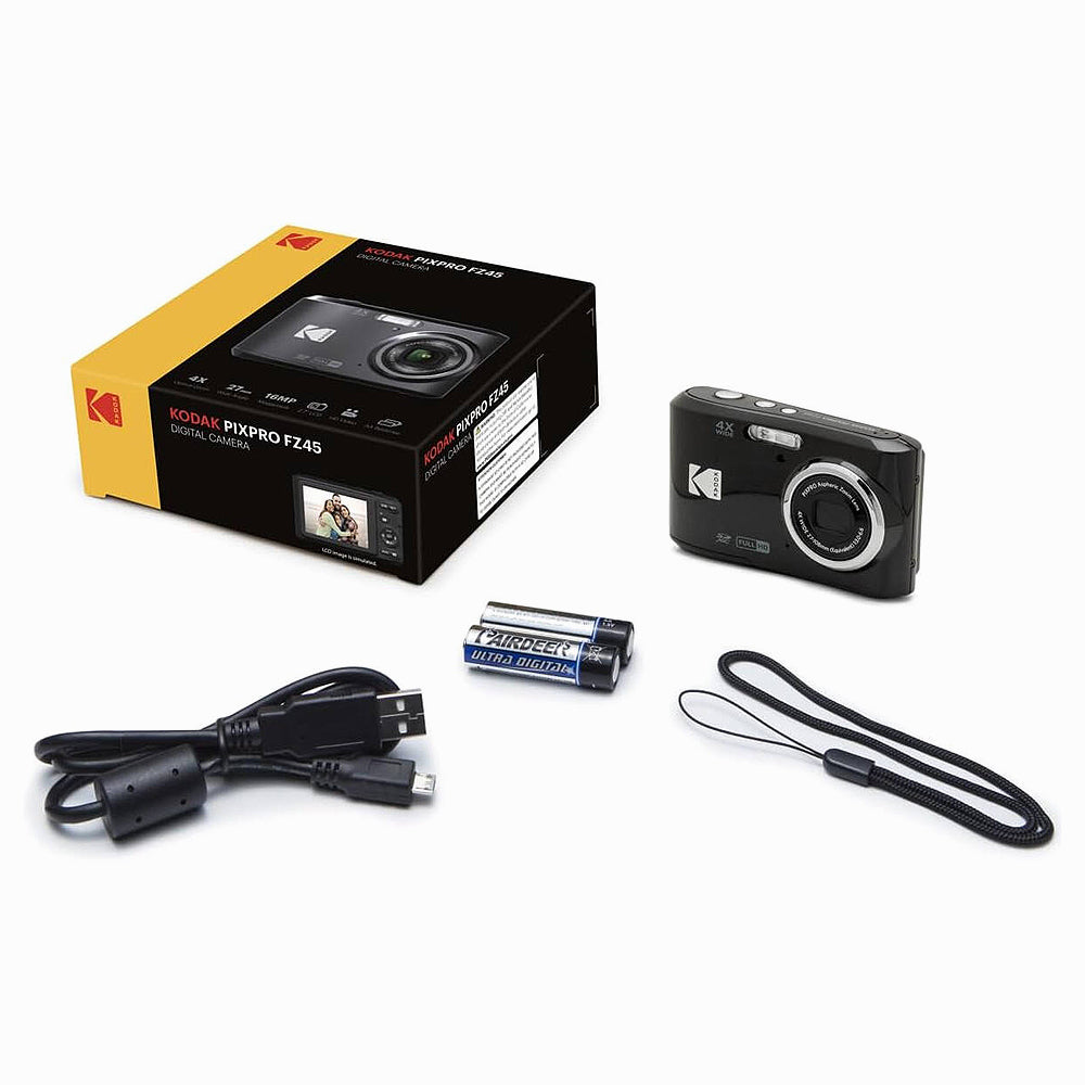 Kodak Pixpro FZ45 Digital Camera (Black)