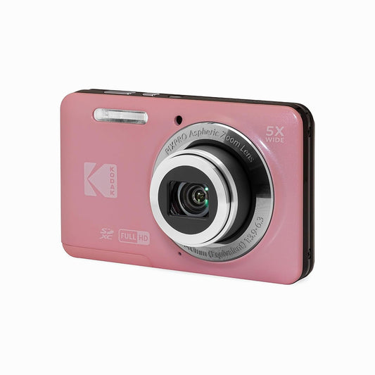 Kodak PixPro Friendly Zoom FZ55 16MP 1080p Full HD Digital Camera (Pastel Pink)