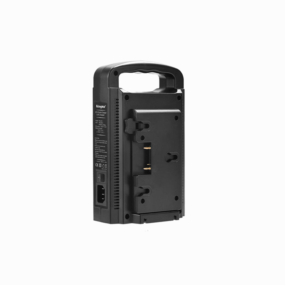 KINGMA AN-2CH Dual Gold Mount Charger for AN Series Battery