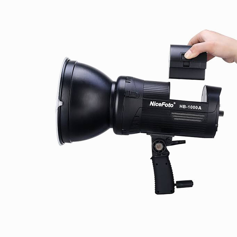 NiceFoto HB-1000A LED Bi-Color Studio Light with Battery