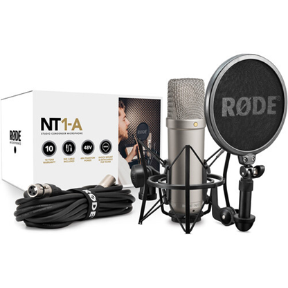 RODE NT1-A STUDIO CONDENSER MICROPHONE