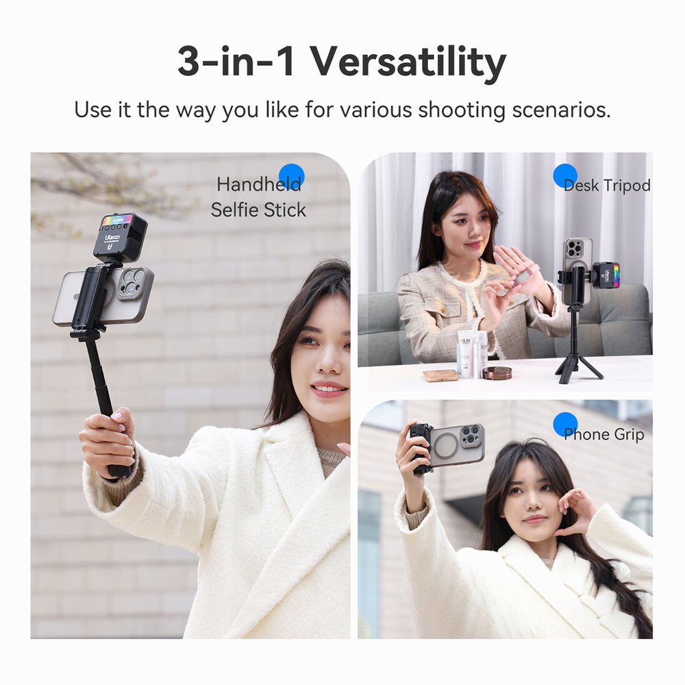 Ulanzi JJ02 Extendable Grip Tripod Black M004