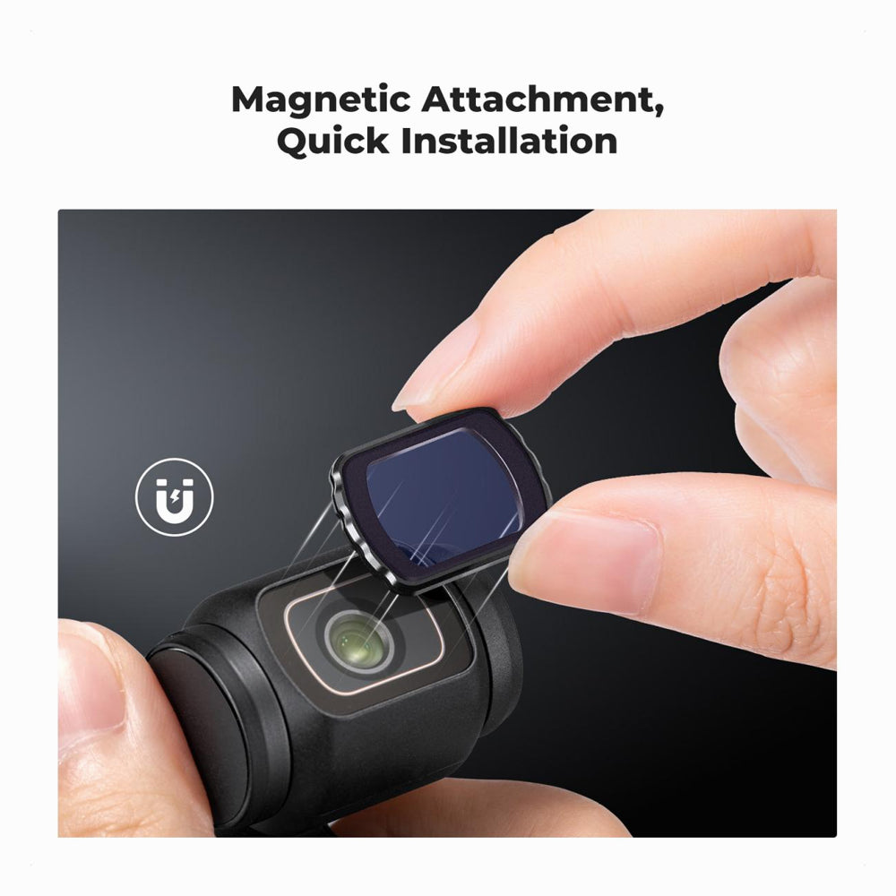 K&F Concept DJI Osmo Pocket 3 Magnetic Clear-Natural Night Filter (KF01.2702)