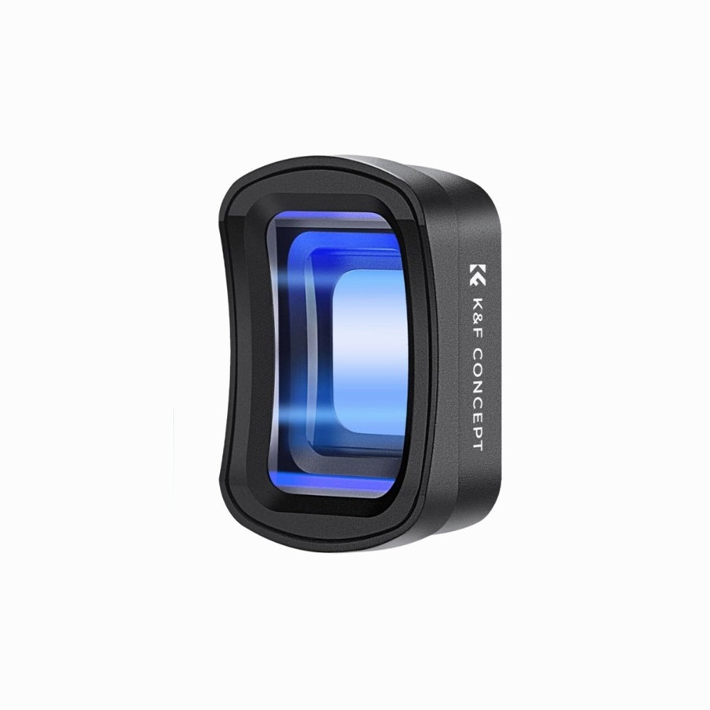 K&F Concept DJI Osmo Pocket 3 / DJI Osmo Pocket 4 1.2X Anamorphic Lens, Blue Streak Effect Widescreen Cinematic Lens, Magnetic Attach / Multi-Coated / Optical Glass (KF01.2700)
