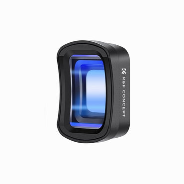 K&F Concept DJI Osmo Pocket 3 / DJI Osmo Pocket 4 1.2X Anamorphic Lens, Blue Streak Effect Widescreen Cinematic Lens, Magnetic Attach / Multi-Coated / Optical Glass (KF01.2700)