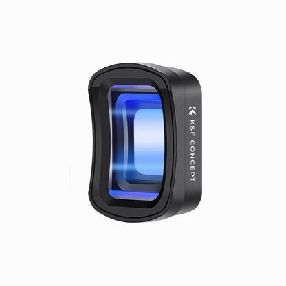 K&F Concept DJI Osmo Pocket 3 / DJI Osmo Pocket 4 1.2X Anamorphic Lens, Blue Streak Effect Widescreen Cinematic Lens, Magnetic Attach / Multi-Coated / Optical Glass (KF01.2700)