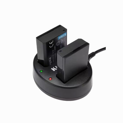 KingMa 2-Pack 1020mAh LP-E10 Battery Usb Dual Charger Kit (BM015-LPE10)