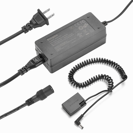 KingMa DC to LP-E17 dummy battery Coupler with AC adapter