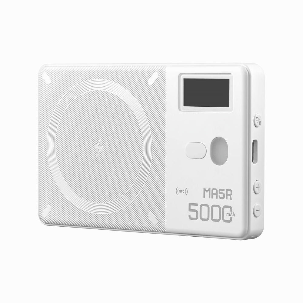 Godox MA5R RGB LED Light and Power Bank (White)