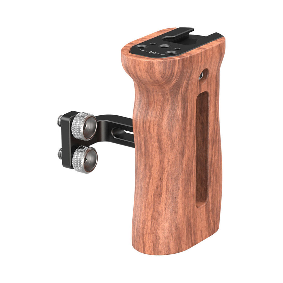 SmallRig Wooden Side Handle with 1/4"-20 Screws – HSN2093D