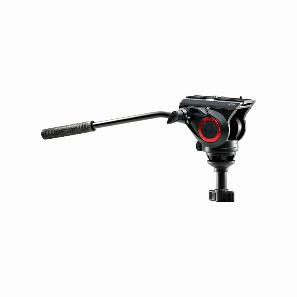 Manfrotto MVH500A Fluid Drag Video Head with MVT502AM Tripod and Carry Bag