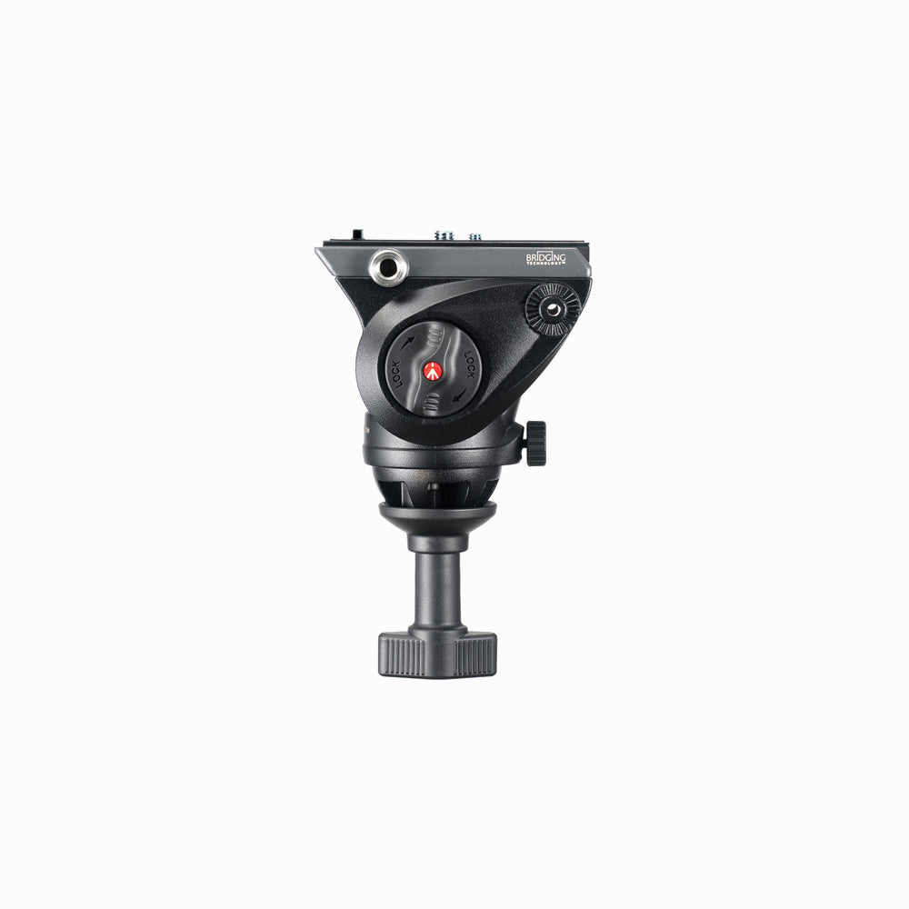 Manfrotto MVH500A Fluid Drag Video Head with MVT502AM Tripod and Carry Bag
