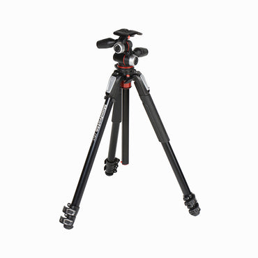 Manfrotto MK055XPRO3-3W Aluminum Tripod with 3-Way Pan/Tilt Head