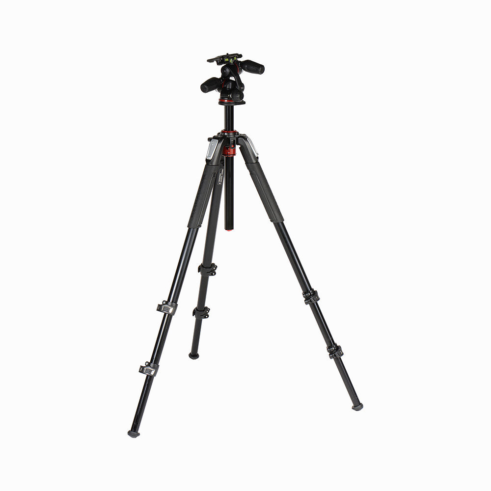 Manfrotto MK055XPRO3-3W Aluminum Tripod with 3-Way Pan/Tilt Head
