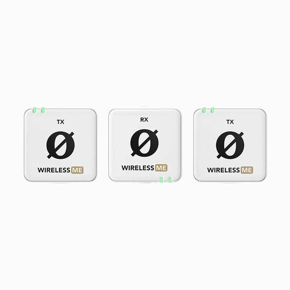 RODE Wireless ME Dual Compact Digital Wireless Microphone System (White)