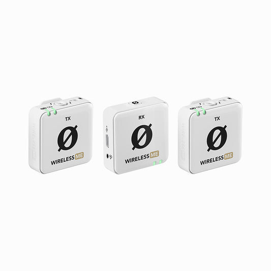 RODE Wireless ME Dual Compact Digital Wireless Microphone System (White)