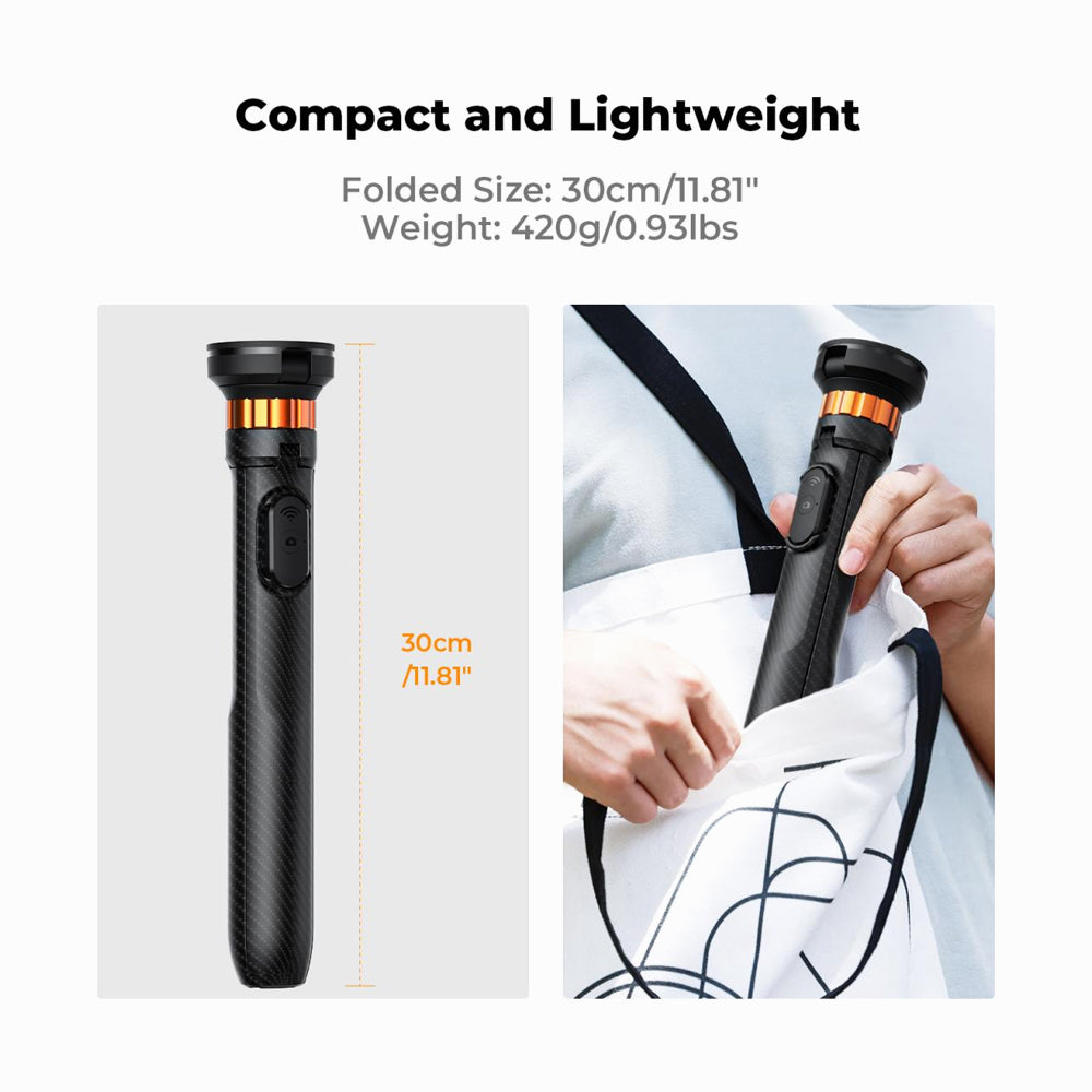 K&F CONCEPTS MS19 63-inch Magnetic Iphone Tripod Phone Selfie Stick Tripod (SKU.KF09.139)