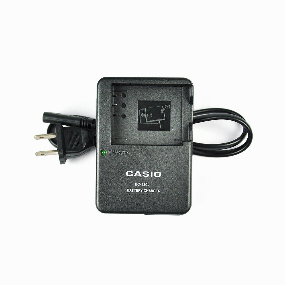 Caricatore USB NP-130 Per Batterie Casio Exilim EX-ZR100, EX-H30, EX-ZR700 E Modelli Compatibili – Ultrasottile E Portatile