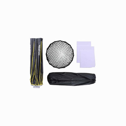 Nicefoto LED-60cm Quick Set-Up Deep Parabolic Softbox with Grid