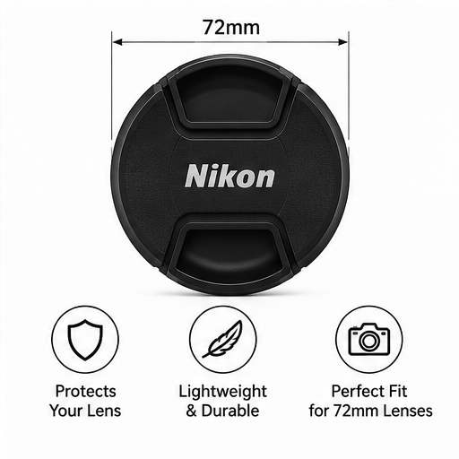 NIKON 72MM FRONT LENS CAP