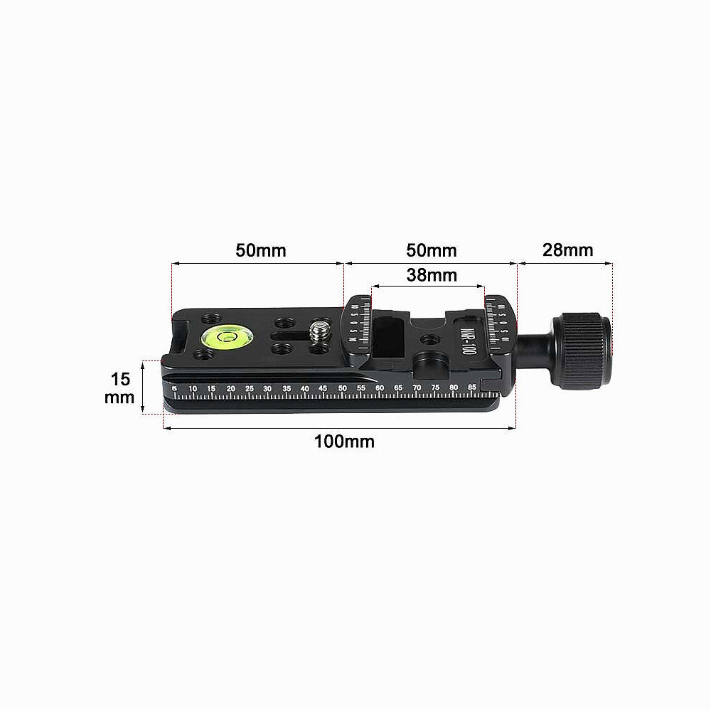 Slide Rail & Quick Release Plate Kit (3.9") NNR100
