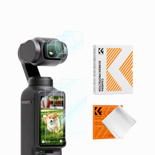 K&F Concept DJI Osmo Pocket 3 Screen Protector 6pcs Kits (SKU.2231)