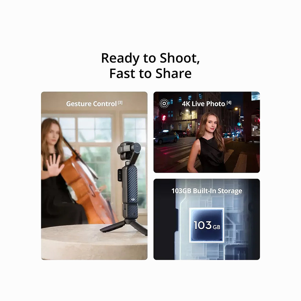 DJI Osmo Pocket 4P Vlog Combo