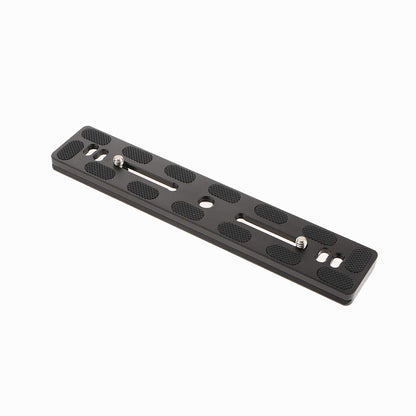 PU150 Quick Release Plate,150mm Universal Camera QR Plate,Quick Shoe Plates with Two 1/4" Screw Fits Arca Swiss Standard Clamp for DSLR Camera Tripod Ballhead