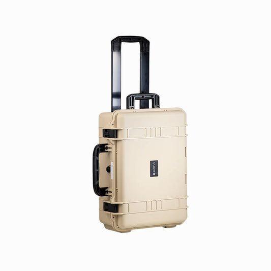 Eirmai R100 Durable and Waterproof Suitcase Hardcase-(Sand colour)
