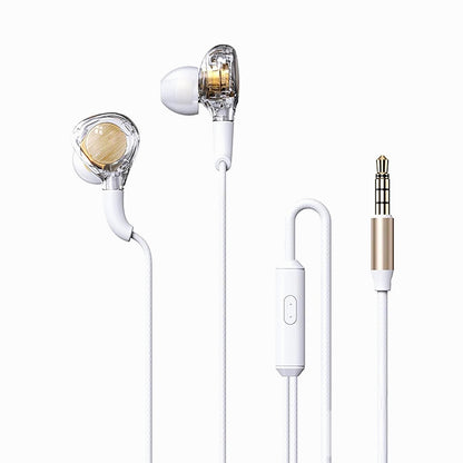 REMAX Wired Earphone for Music and Call RM-670i White