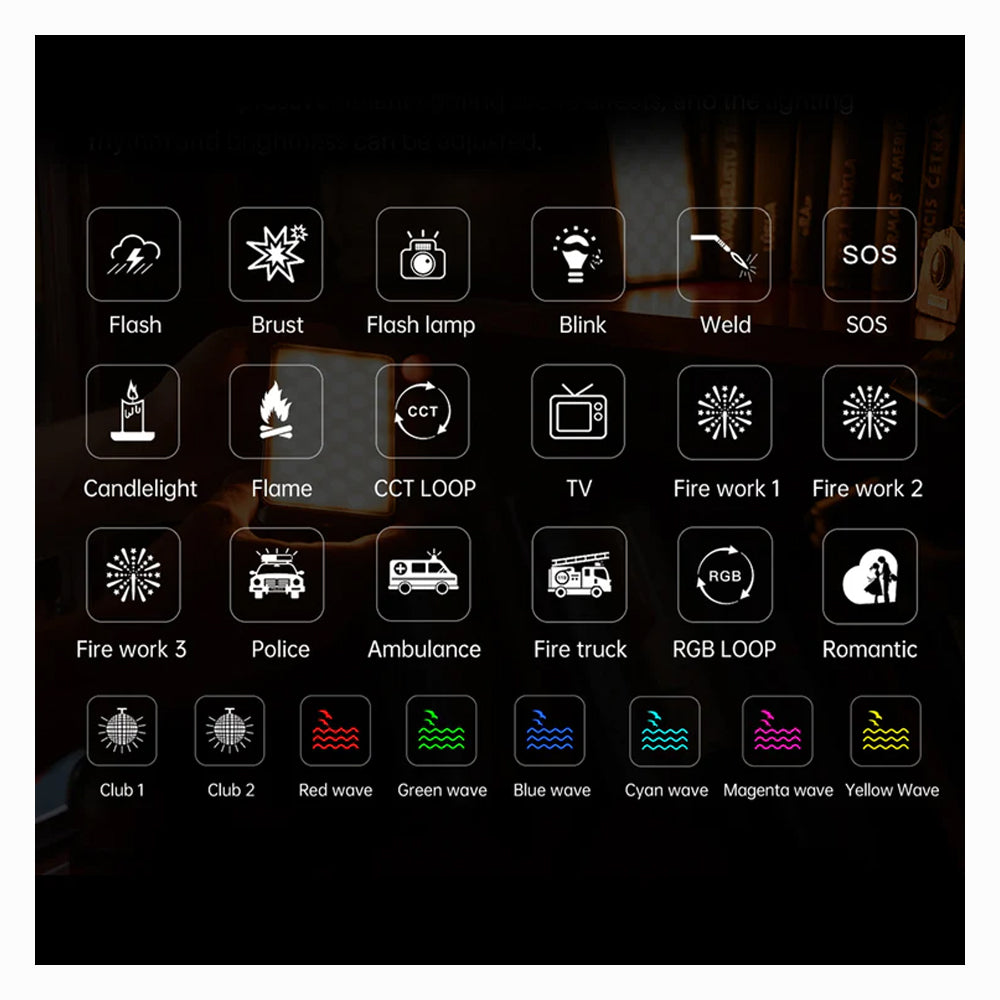 Viltrox Retro 12X RGB Pocket LED Light