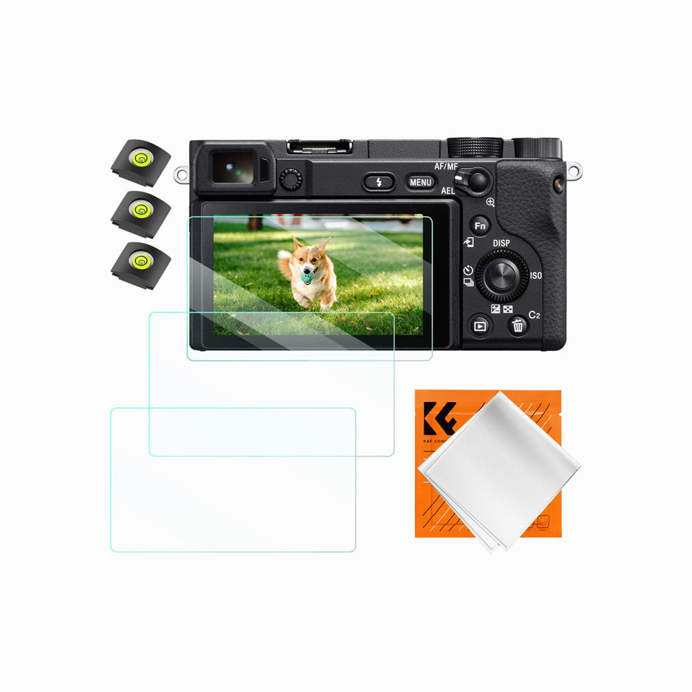 K&F CONCEPT Camera Screen Protector Compatible with  Sony NEX 7, NEX 6, NEX 6L, NEX 5, NEX 3N, A6600, A6100, A6400, A6300, A6000, A5000(SKU.2199)