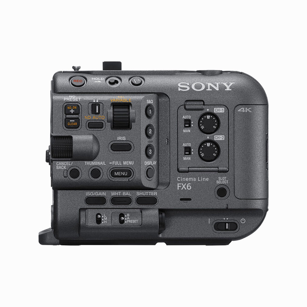 Sony FX6 Full-Frame Cinema Camera — Body Only